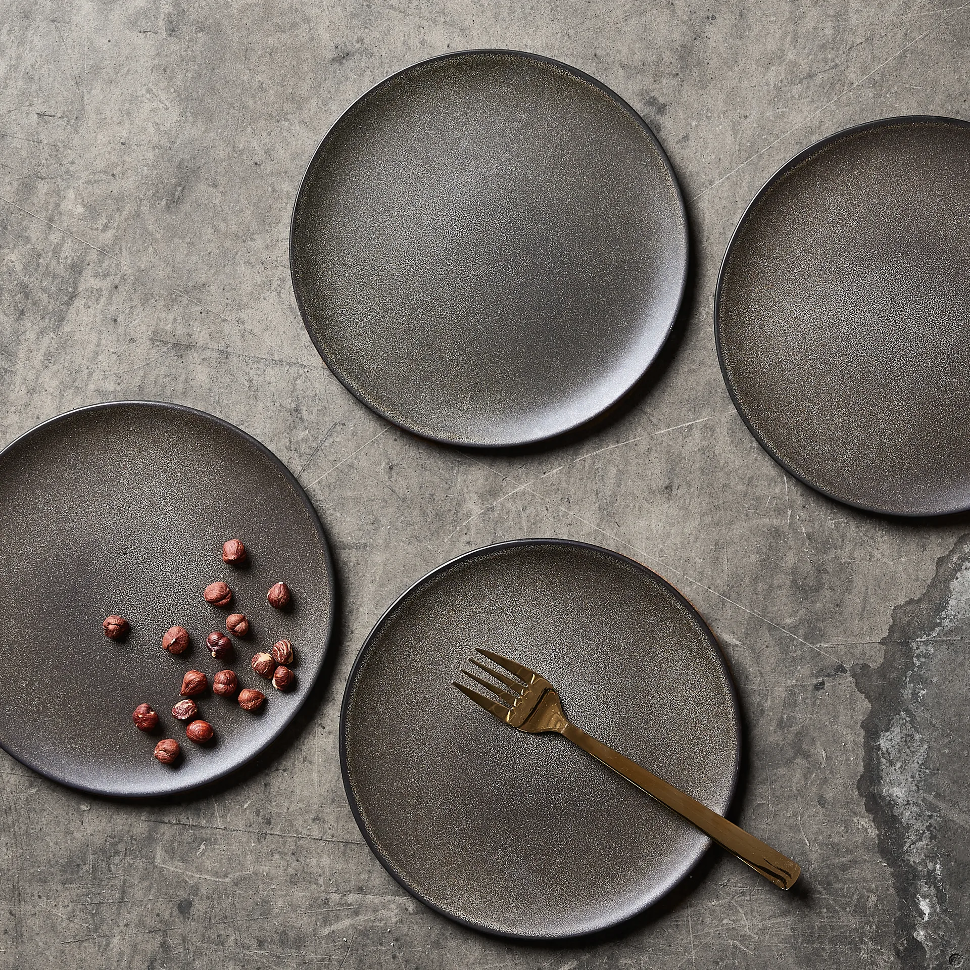 Raw プレート Ø20 cm, Forest brown Aida | アイーダ