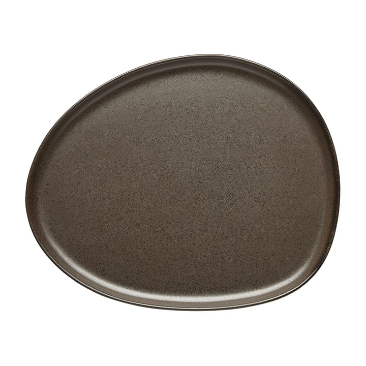 Raw オーガニック ランチプレート 24x21 cm - Metallic Brown - Aida | アイーダ
