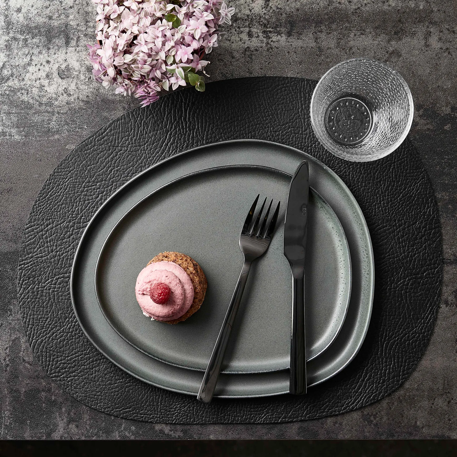 Raw オーガニック ランチプレート 24x21 cm, Northern Green Aida | アイーダ