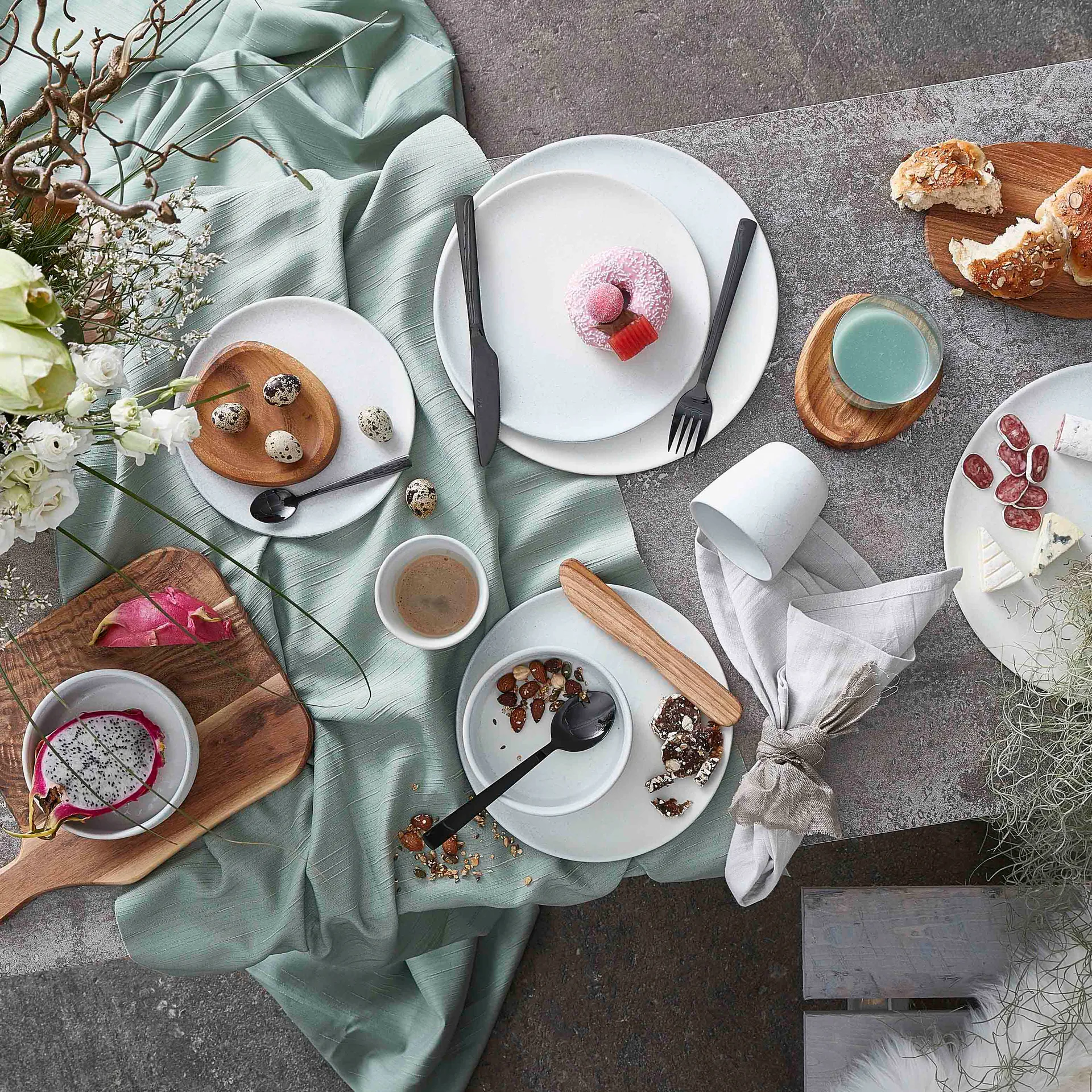 Raw プレート Ø28 cm, Arctic white Aida | アイーダ