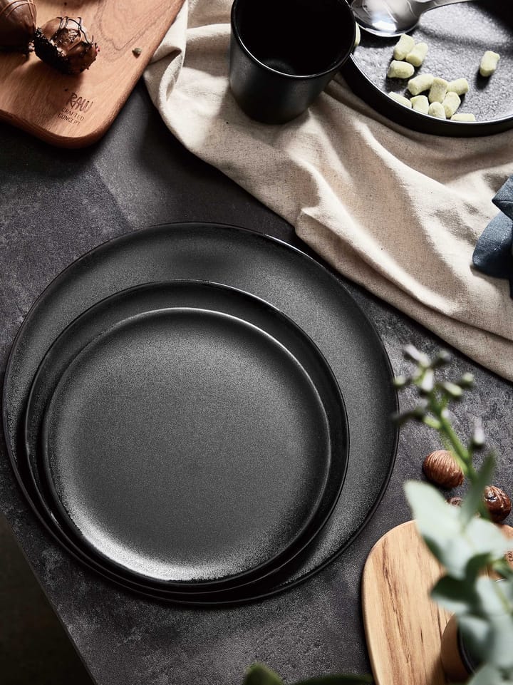 Raw プレート Ø28 cm, Titanium black Aida | アイーダ