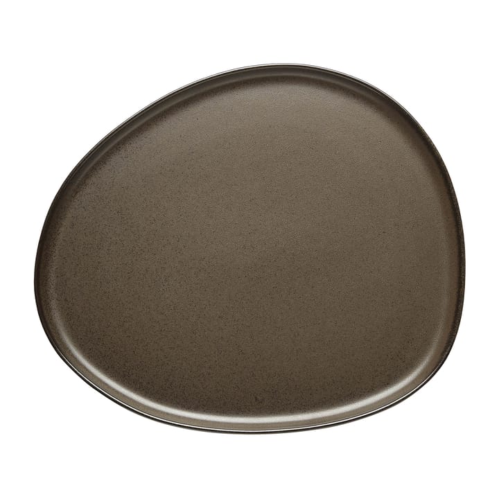 Raw オーガニック プレート 29x25 cm - Metallic Brown - Aida | アイーダ