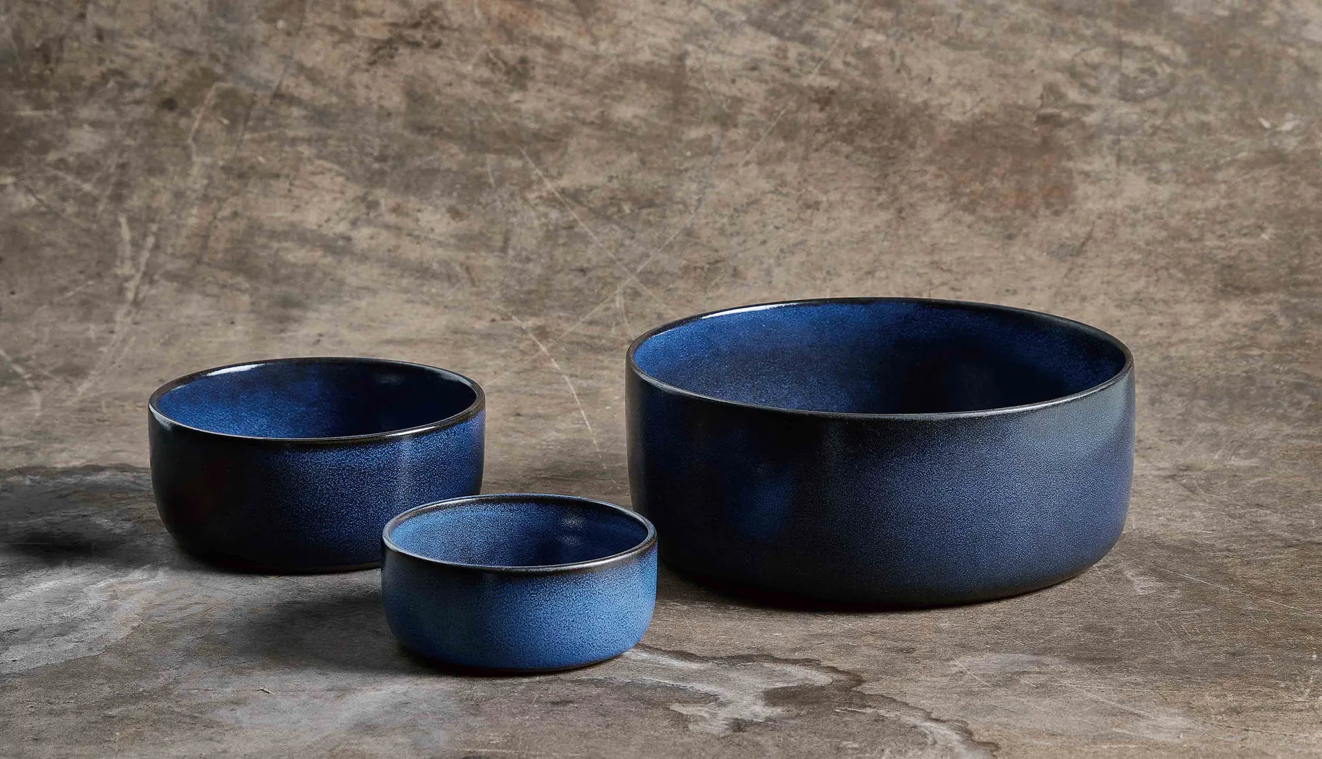 Raw ボウル 3点セット, Midnight blue Aida | アイーダ