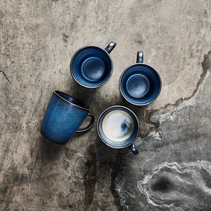 Raw マグ ハンドル付き 35 cl 4パック, midnight blue Aida | アイーダ
