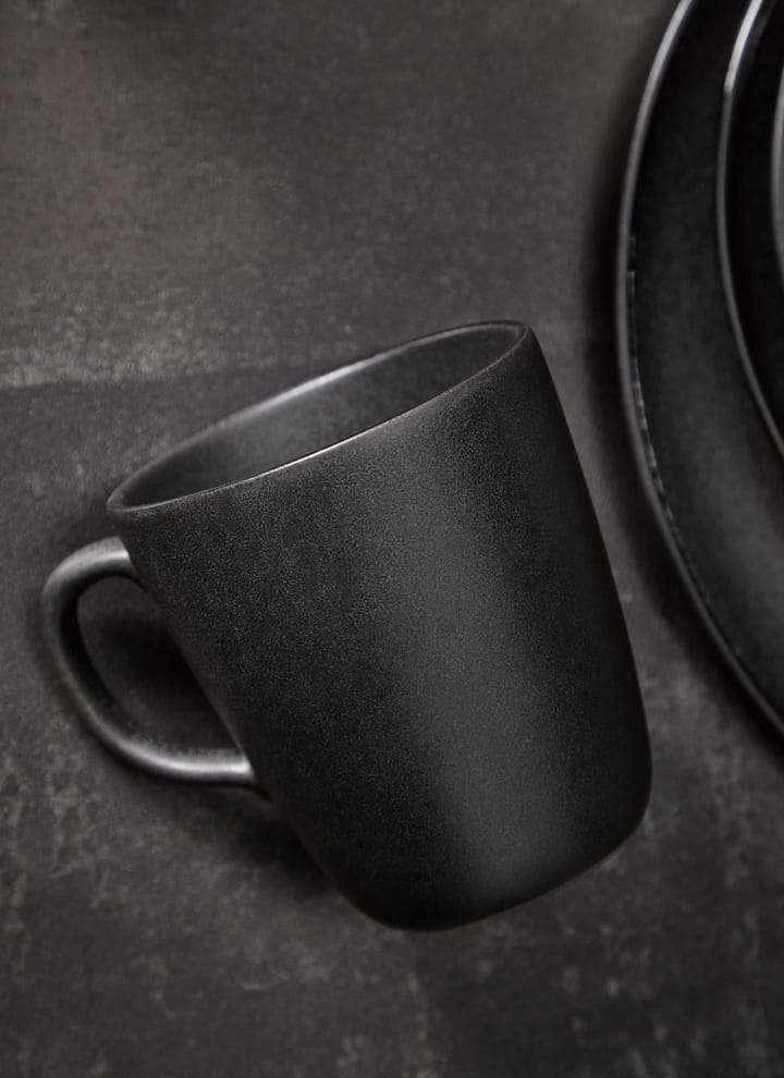 Raw マグ ハンドル付き 35 cl, Titanium black Aida | アイーダ
