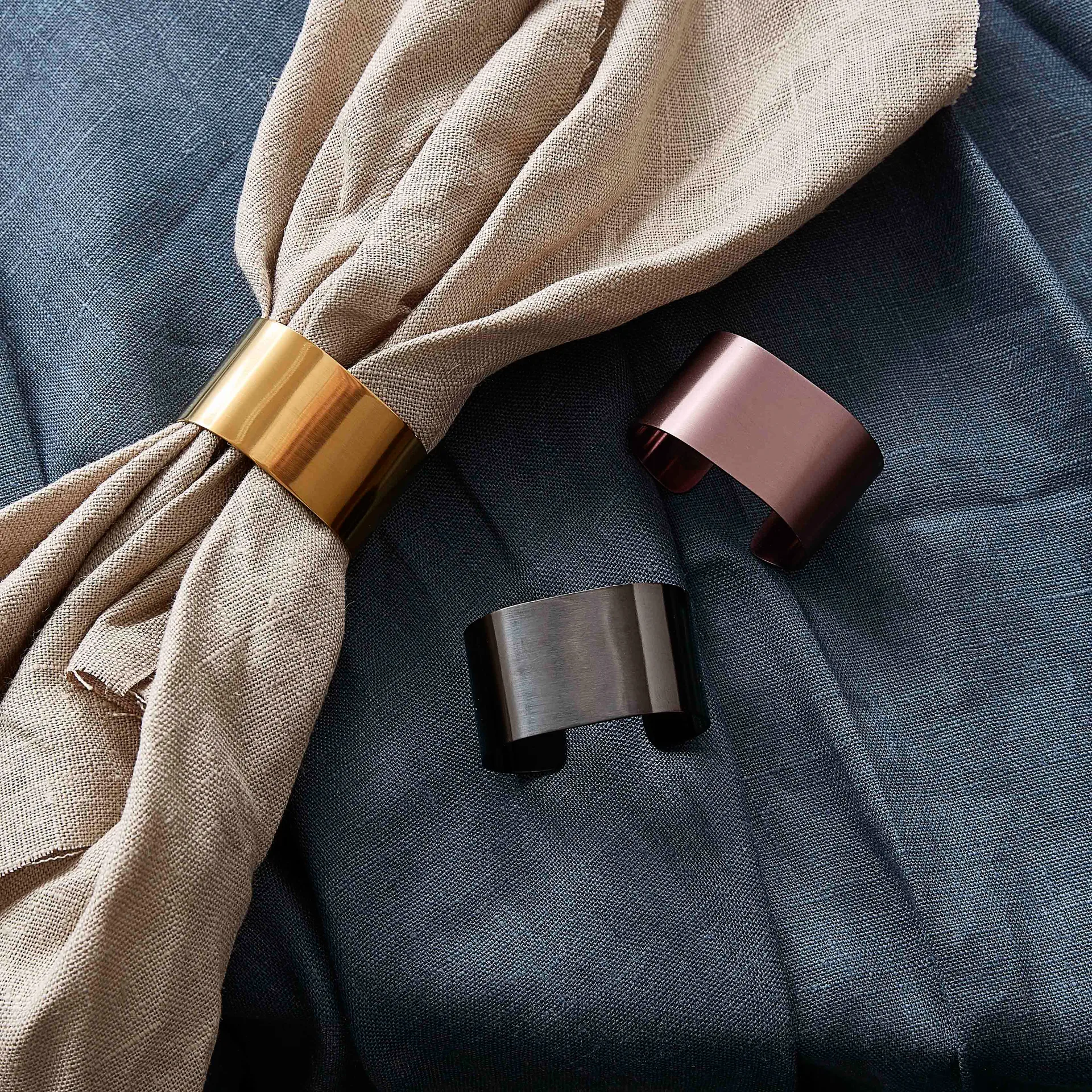 Raw ナプキン ホルダー 4パック, Gold Aida | アイーダ