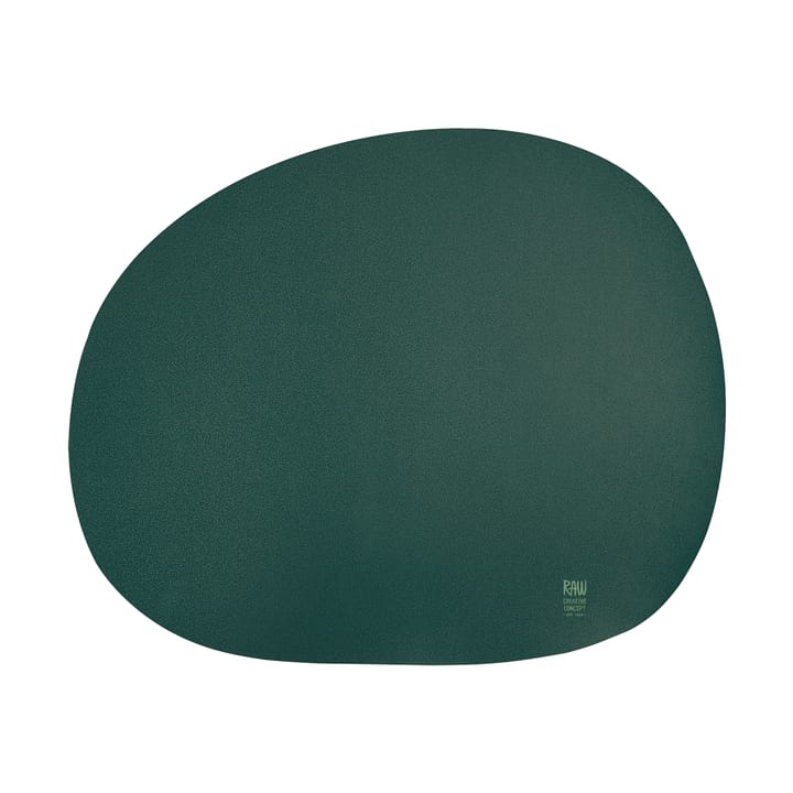 Raw ランチョンマット 41 x 33.5 cm, dark green Aida | アイーダ