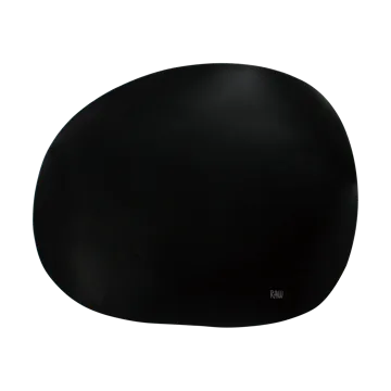 Raw クリエイティブランチョンマット シリコン 41x33.5 cm - Black - Aida | アイーダ