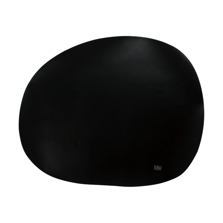 Raw クリエイティブランチョンマット シリコン 41x33.5 cm - Black - Aida | アイーダ