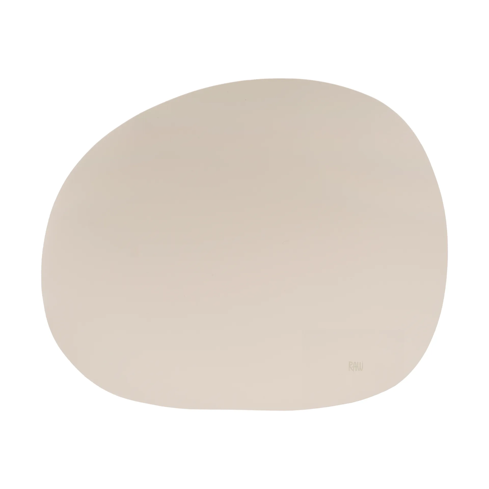 Raw クリエイティブランチョンマット シリコン 41x33.5 cm, Spring sand Aida | アイーダ