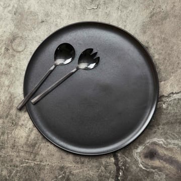 Raw サービングソーサー Ø 42 cm - Titanium Black - Aida | アイーダ