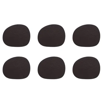 Raw コースター レザー 6パック - brown buffalo (brown) - Aida | アイーダ