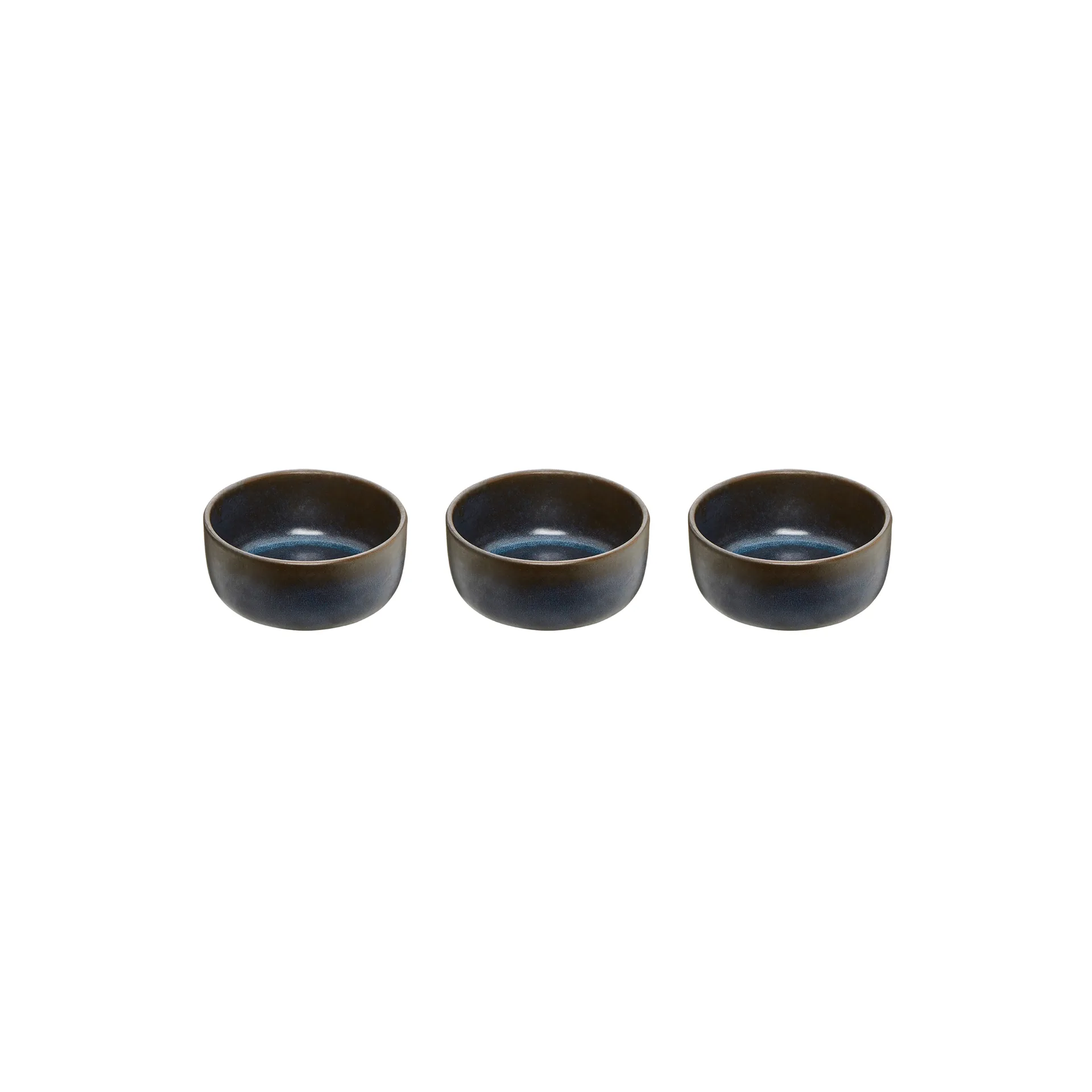 Raw ボウル ミニ Ø7.5 cm 3パック, midnight blue Aida | アイーダ