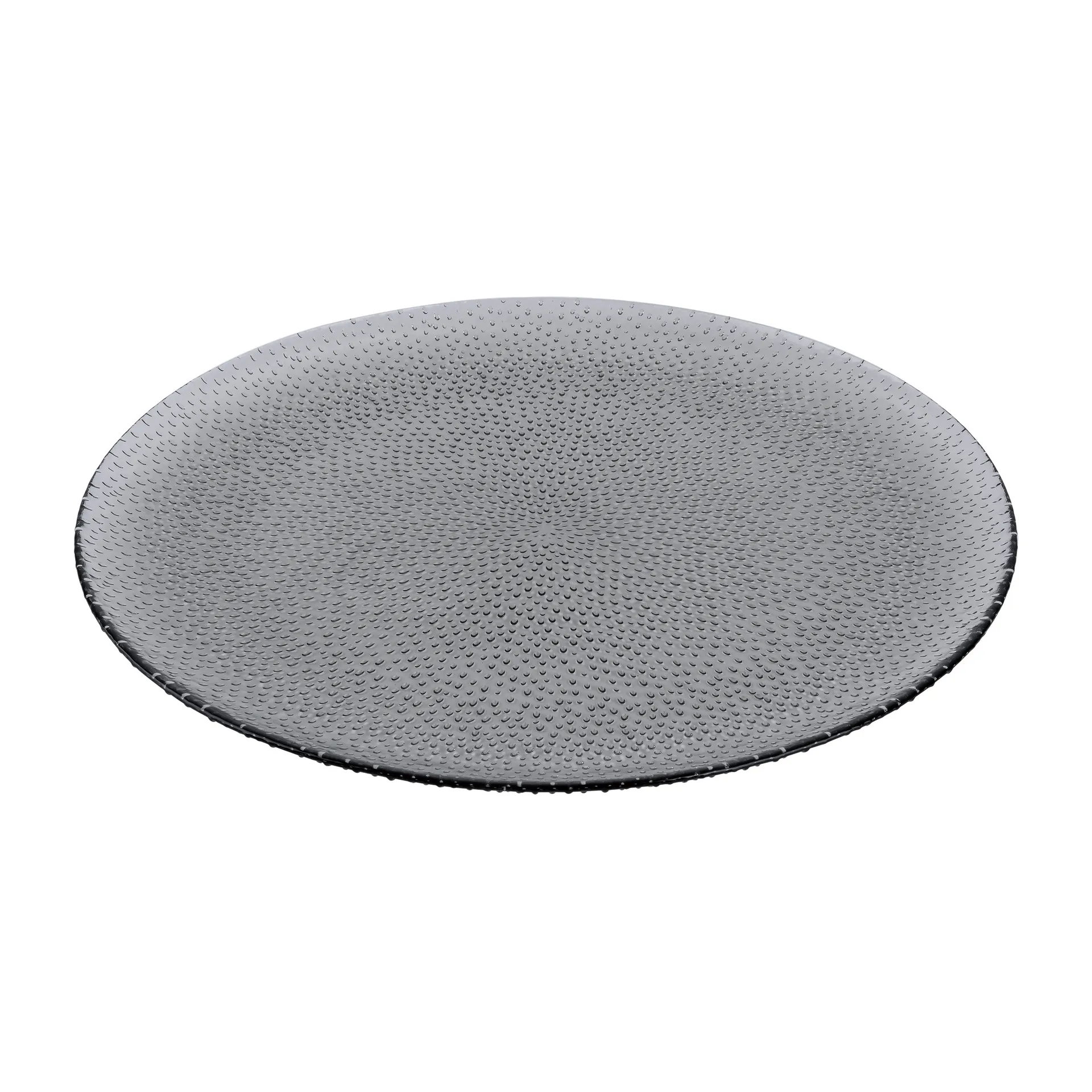 Raw glass プレート Ø27 cm, Smoke Aida | アイーダ