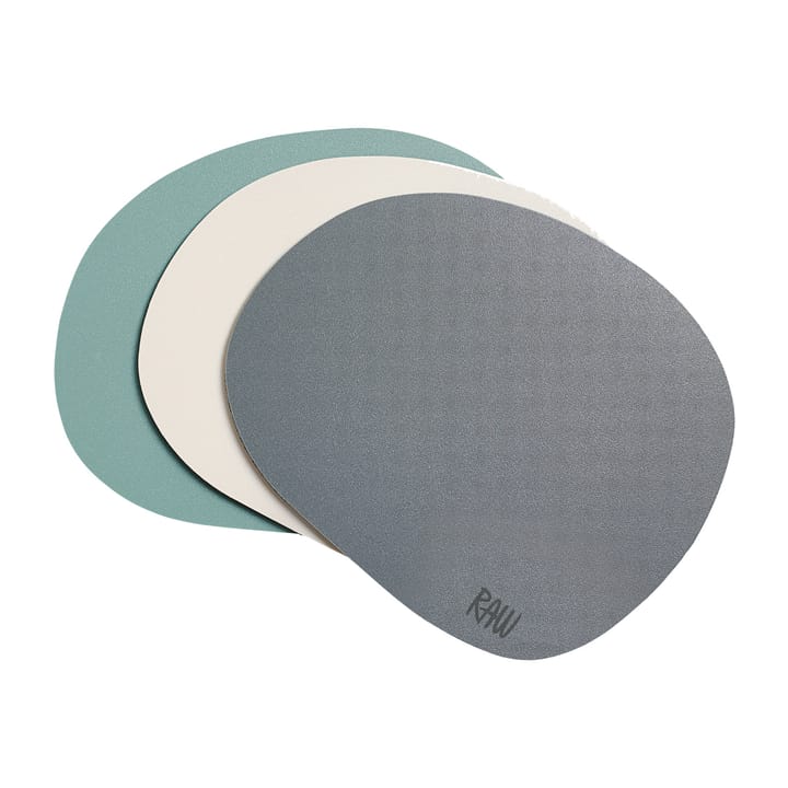 Raw コースター silicone 6パック, Grey Aida | アイーダ