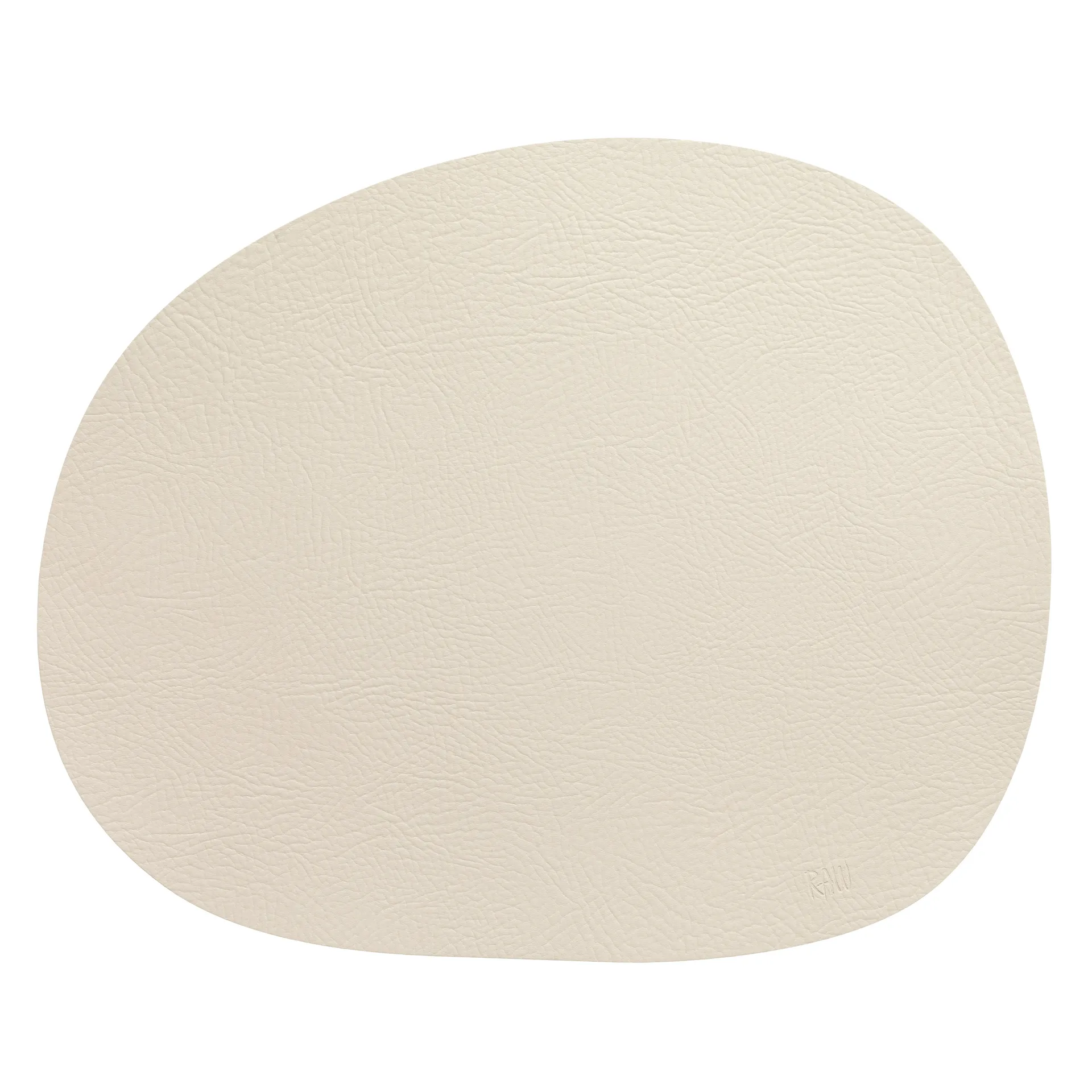 Raw ランチョンマット レザー, Warm nude buffalo Aida | アイーダ