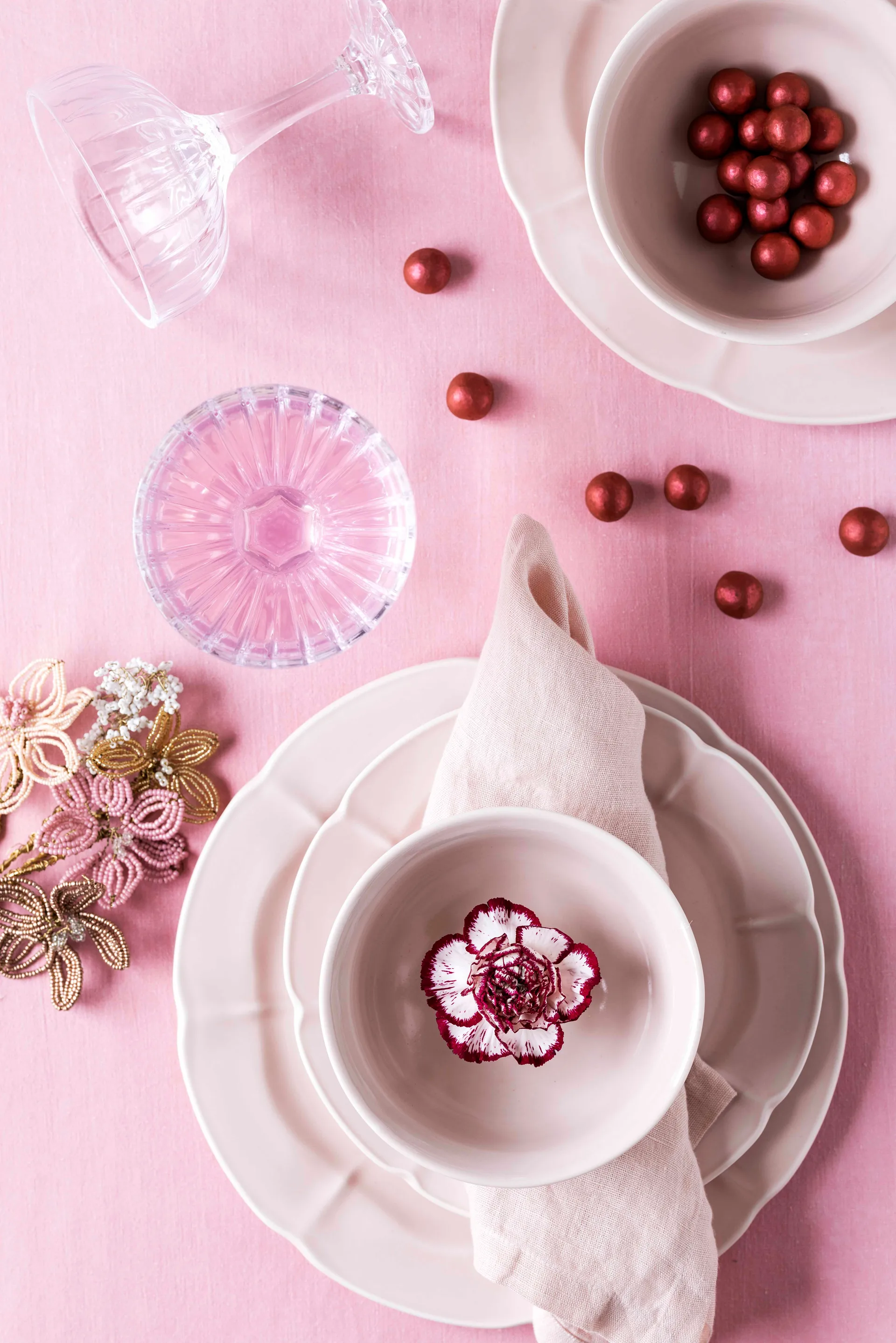 Søholm Solvej スモールプレート 22 cm, Soft pink Aida | アイーダ