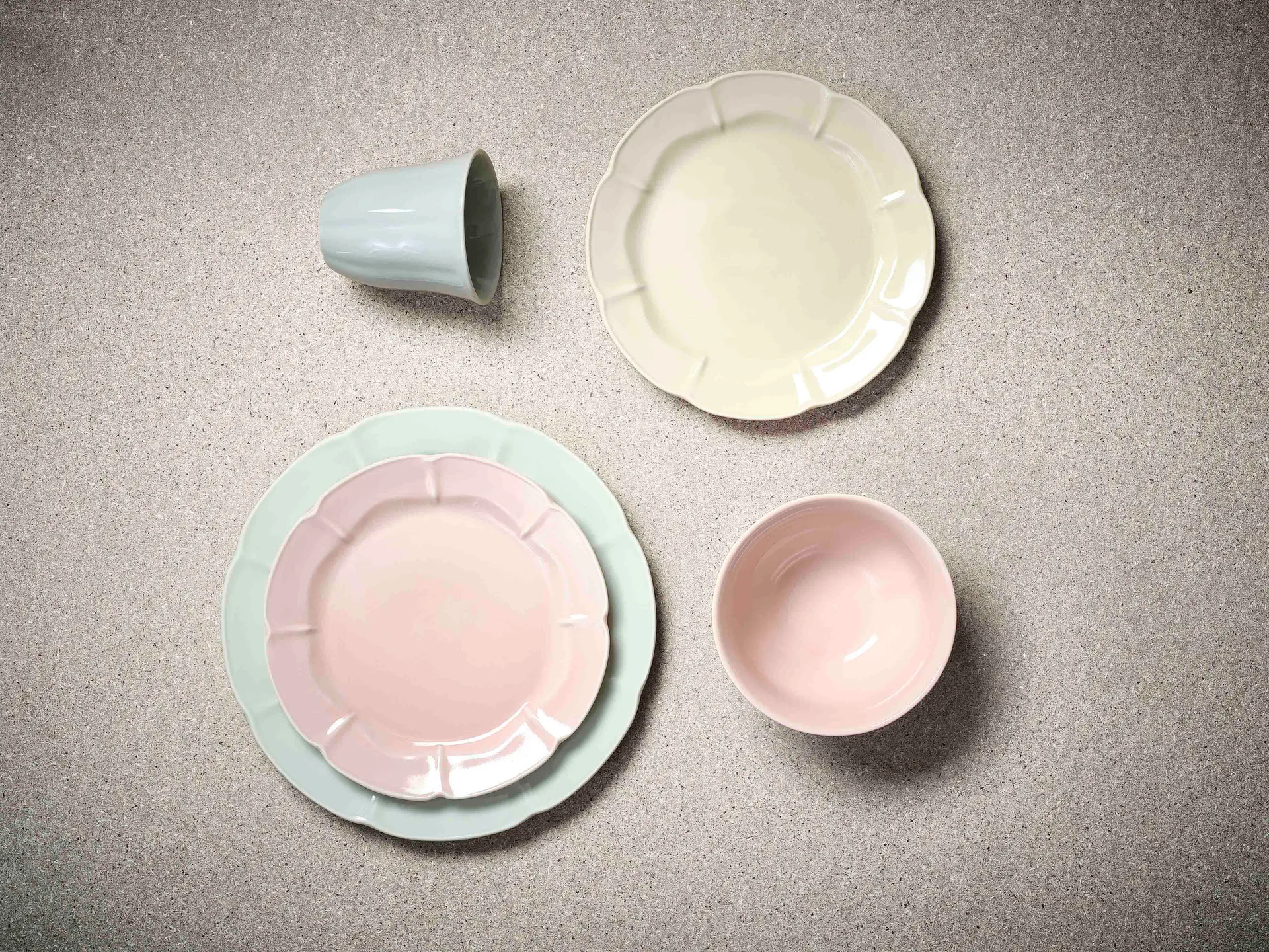 Søholm Solvej プレート 26.5 cm, Minty green Aida | アイーダ