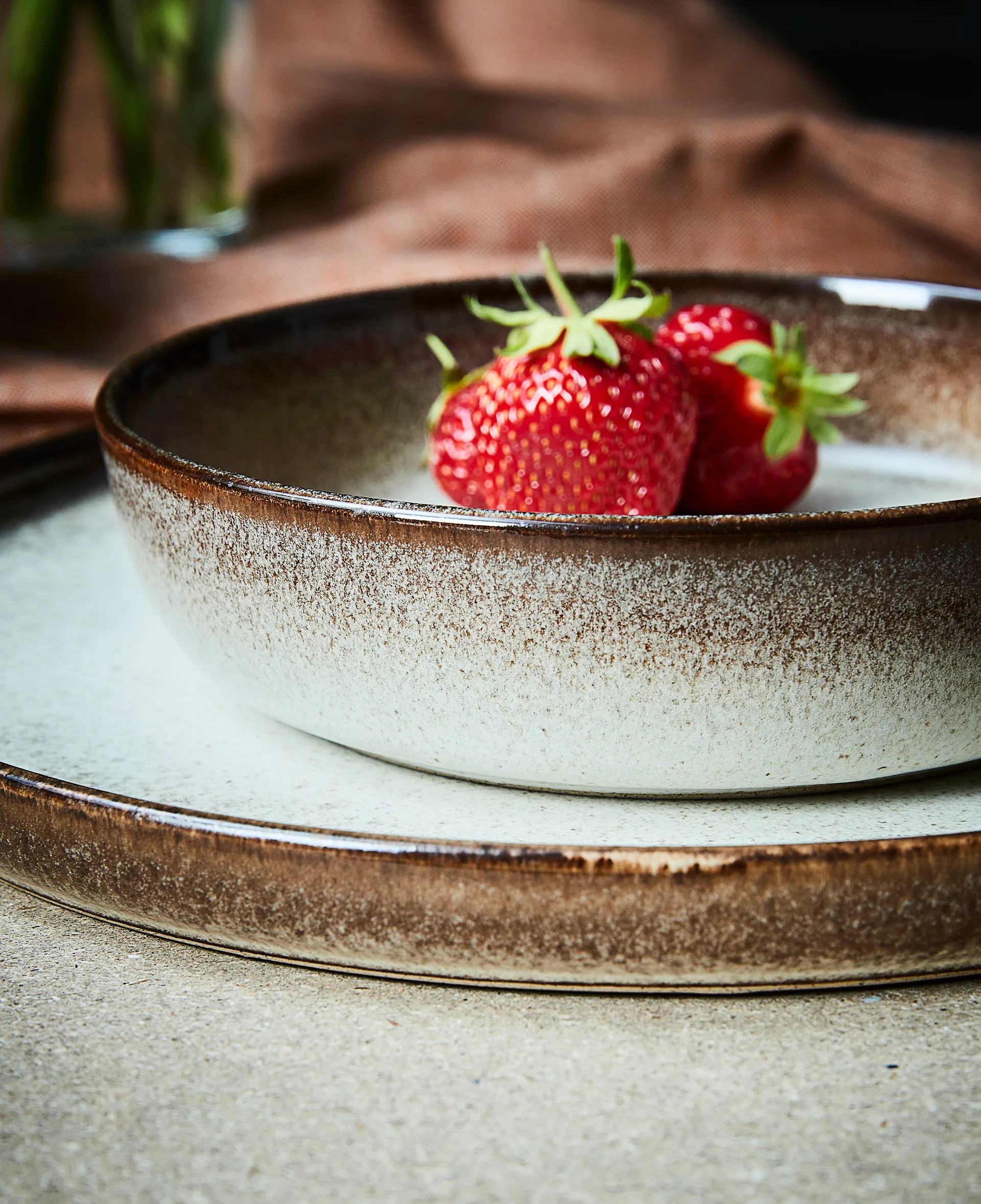 Søholm Sonja ディーププレート Ø18 cm, Brown Aida | アイーダ