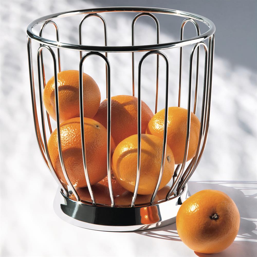 ALESSI シトラスバスケット　シルバー　ステンレス 楽天市場】ALESSI アレッシィ シトラスバスケット 果物