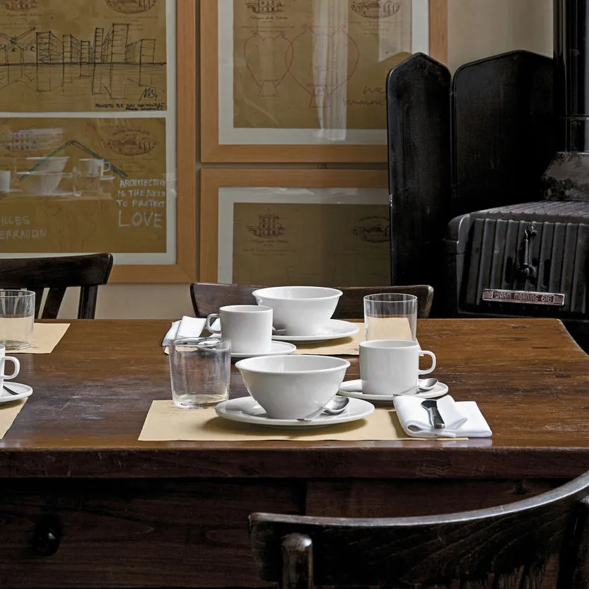 プレートボウルカップ サラダボウル Ø 21 cm, White Alessi | アレッシィ