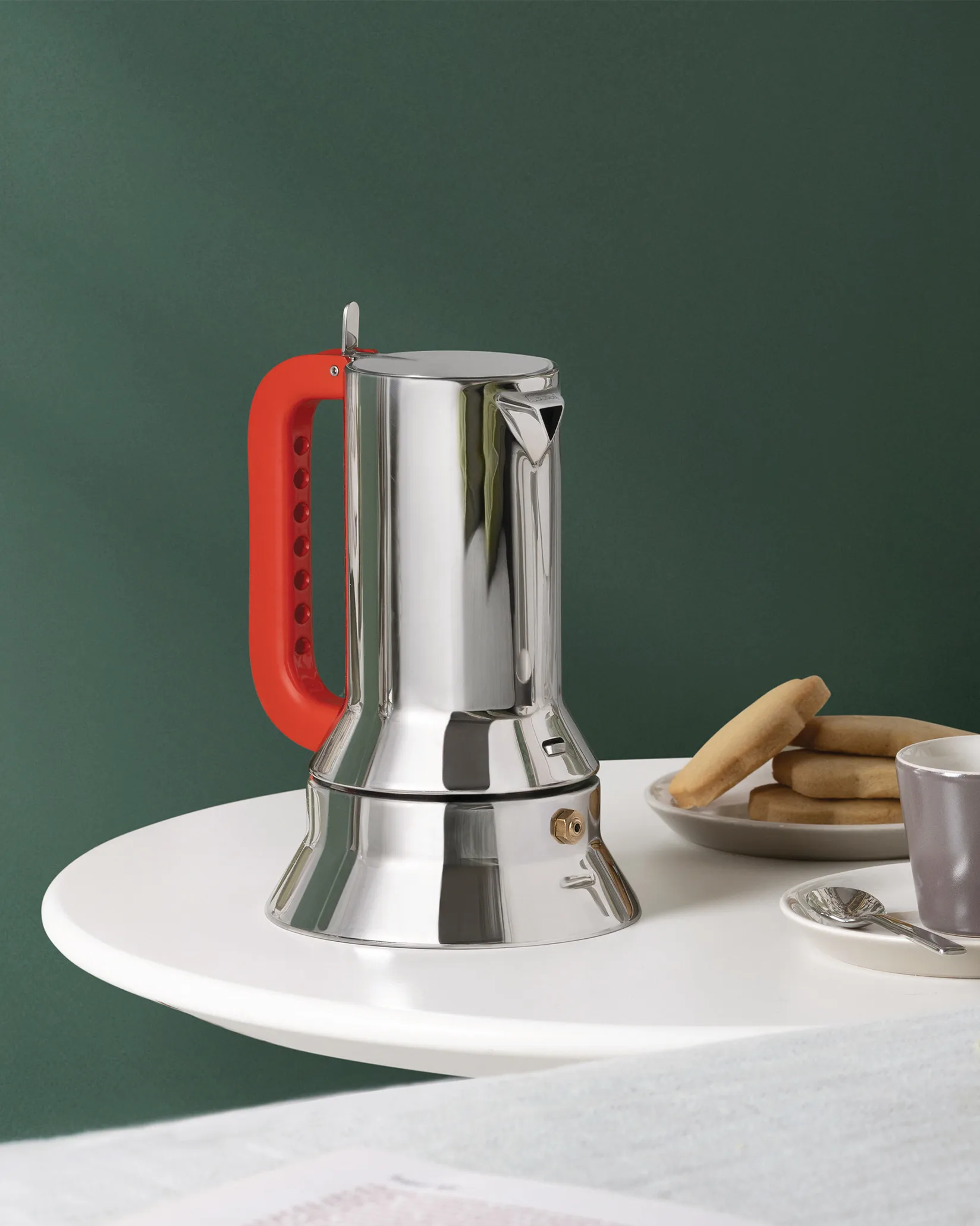 9090 manico forato エスプレッソコーヒーメーカー, 3 copper Alessi | アレッシィ