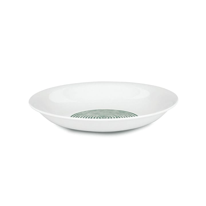 Acquerello スープボウル Ø 22 cm - White-green - Alessi | アレッシィ