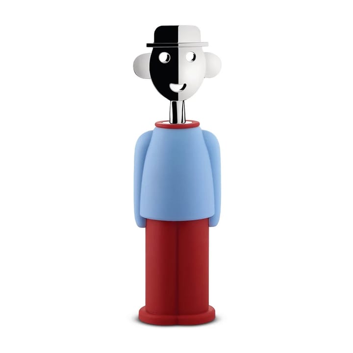 Alessandro M. コルクスクリュー - Light blue-red - Alessi | アレッシィ