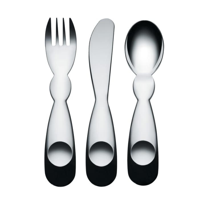 Alessini 子供用 カトラリーセット - 3 pcs - Alessi | アレッシィ