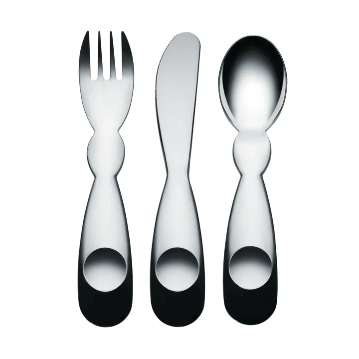 Alessini 子供用 カトラリーセット - 3 pieces - Alessi | アレッシィ