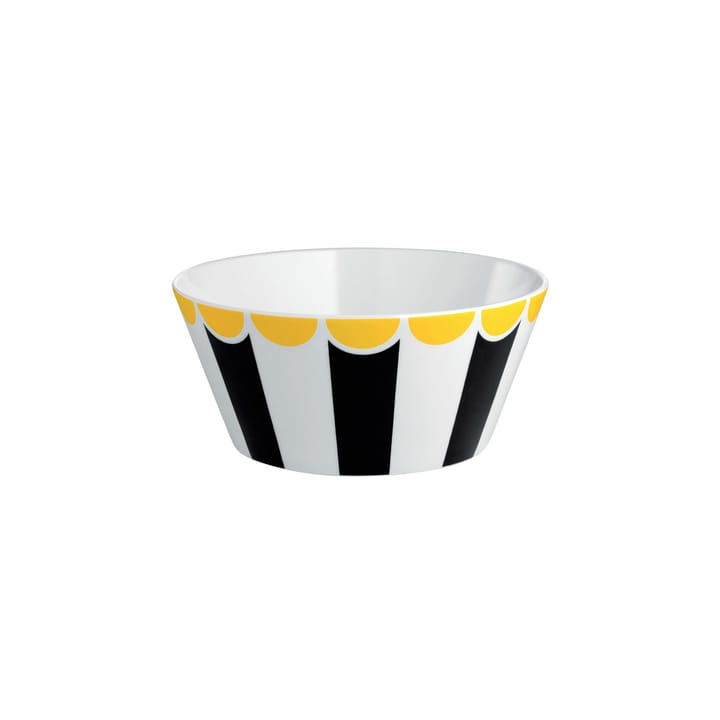 Circus ボウル ポーセリン Ø 16 cm - Black-white-yellow - Alessi | アレッシィ