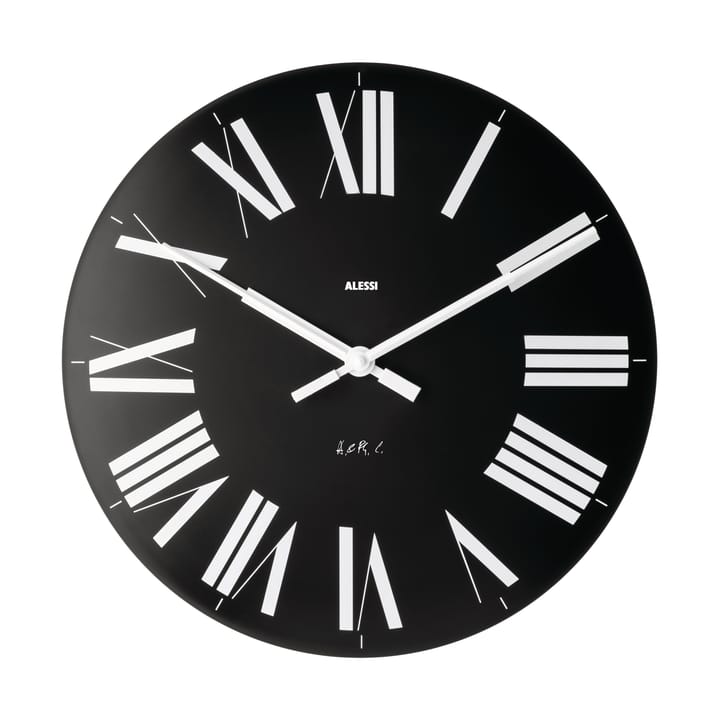 Firenze wall clid Ø36 cm - Black - Alessi | アレッシィ