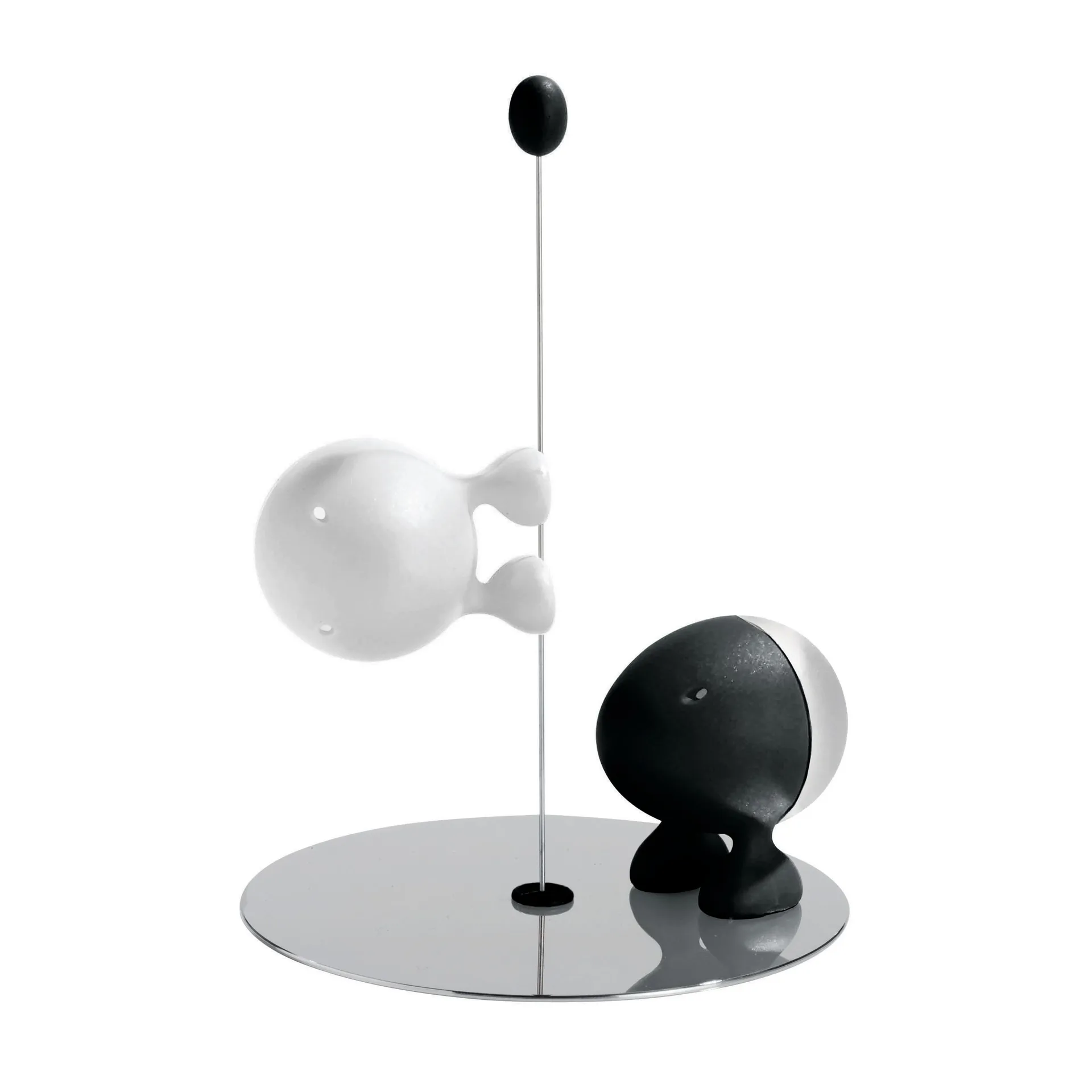 Lilliput ソルト&ペッパー セット, black-white Alessi | アレッシィ