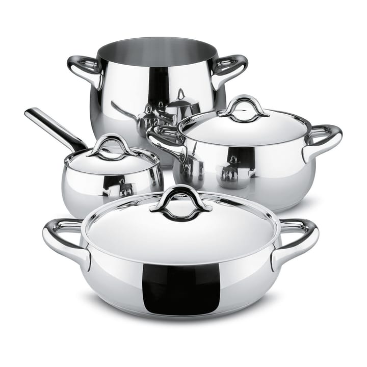 Mami ポット セット 7 ピース - Stainless steel - Alessi | アレッシィ