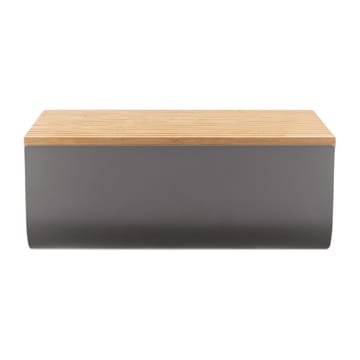 Mattina ブレッドビン 34 cm - Dark grey-bamboo - Alessi | アレッシィ