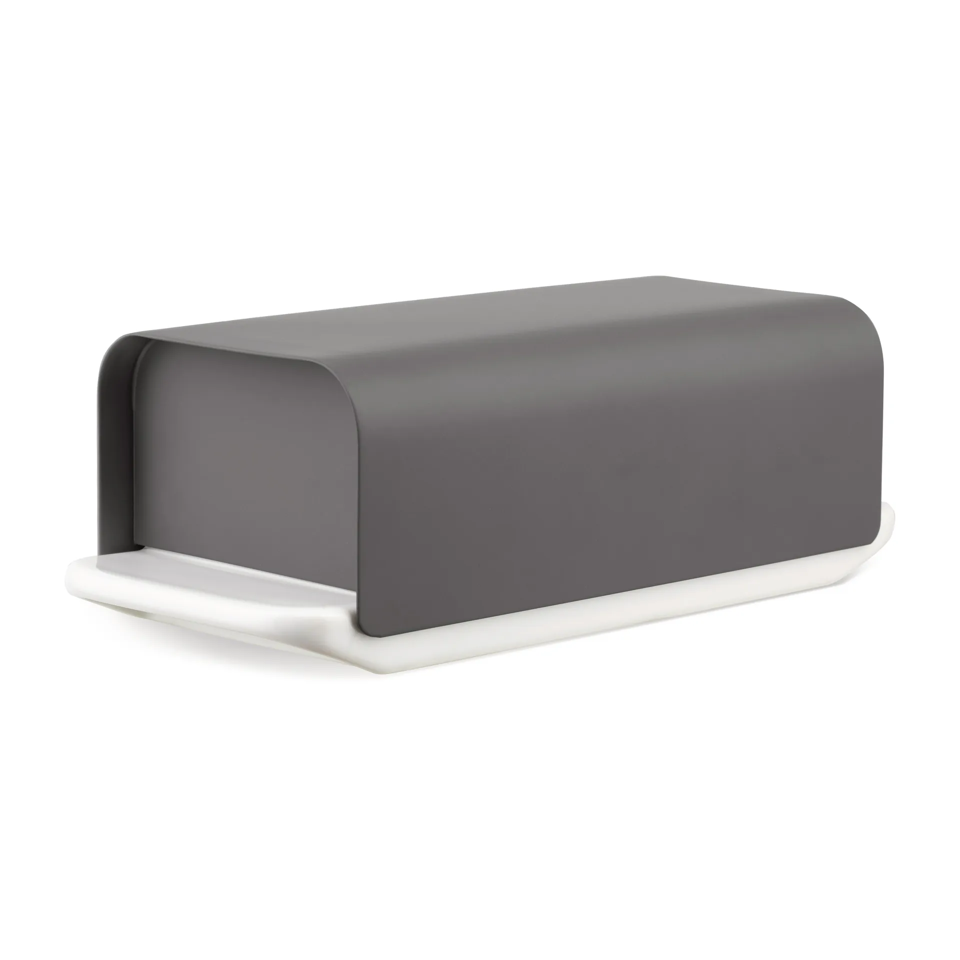 Mattina バター皿 9.5x21 cm, Dark grey Alessi | アレッシィ