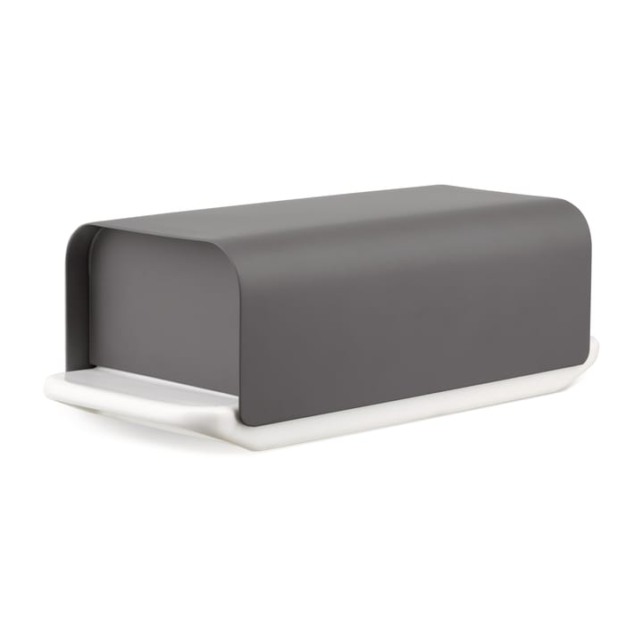 Mattina バター皿 9.5x21 cm - Dark grey - Alessi | アレッシィ