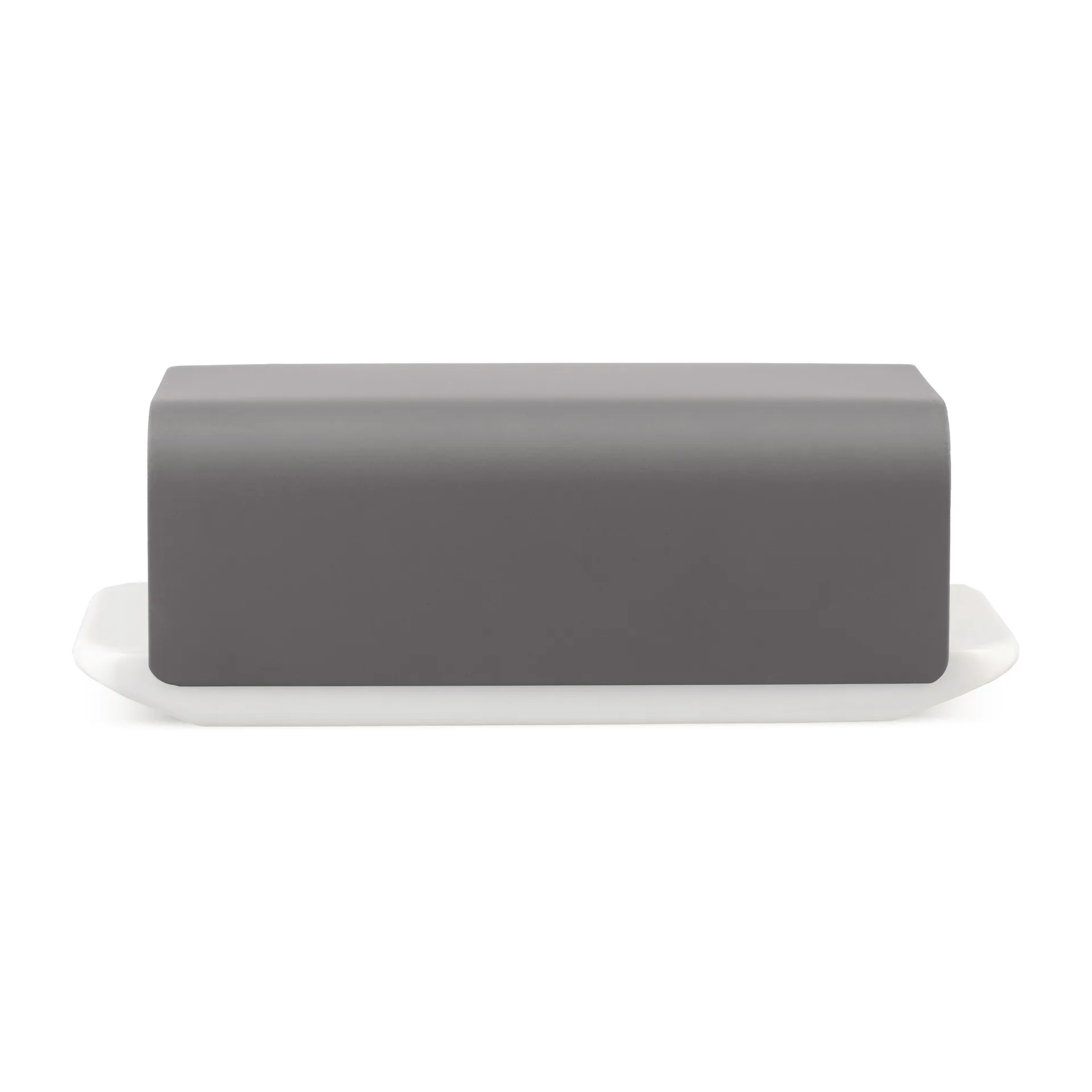 Mattina バター皿 9.5x21 cm, Dark grey Alessi | アレッシィ