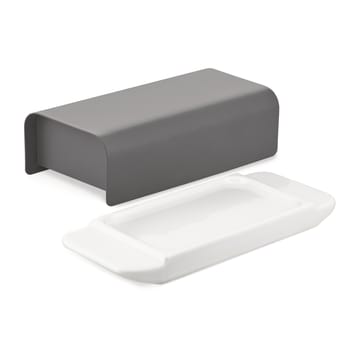 Mattina バター皿 9.5x21 cm - Dark grey - Alessi | アレッシィ