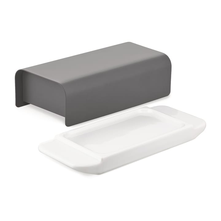 Mattina バター皿 9.5x21 cm, Dark grey Alessi | アレッシィ