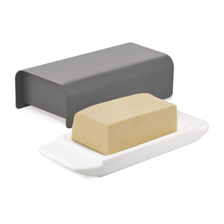 Mattina バター皿 9.5x21 cm, Dark grey Alessi | アレッシィ