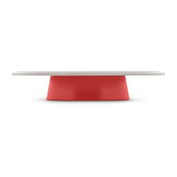 Mattina ケーキスタンド ガラスカバー付き - Red - Alessi | アレッシィ