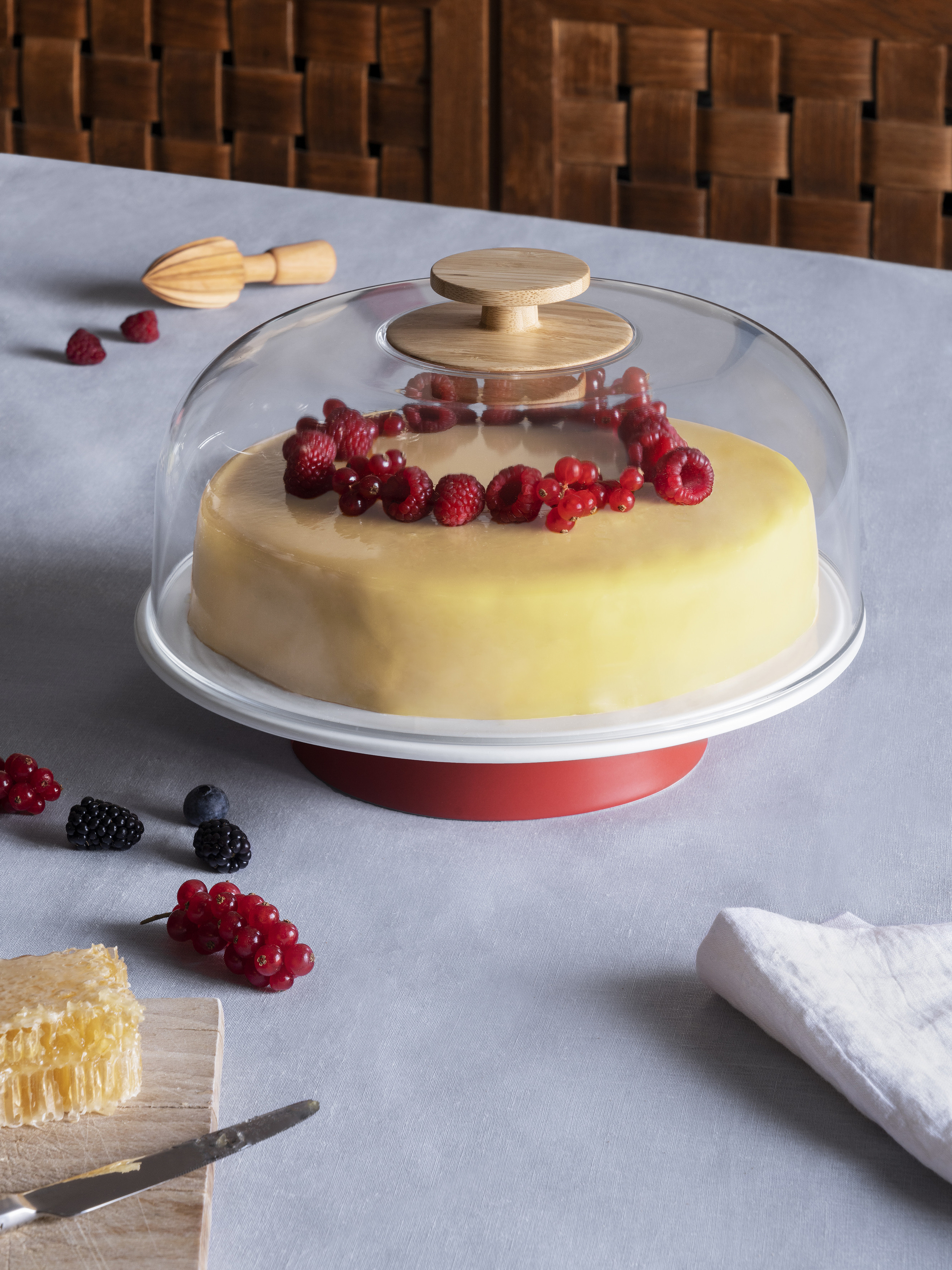 Alessi | アレッシィ からのMattina ケーキスタンド ガラス