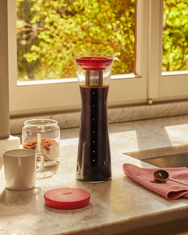 Mazagran カラフェ 水出しコーヒー用, Red Alessi | アレッシィ