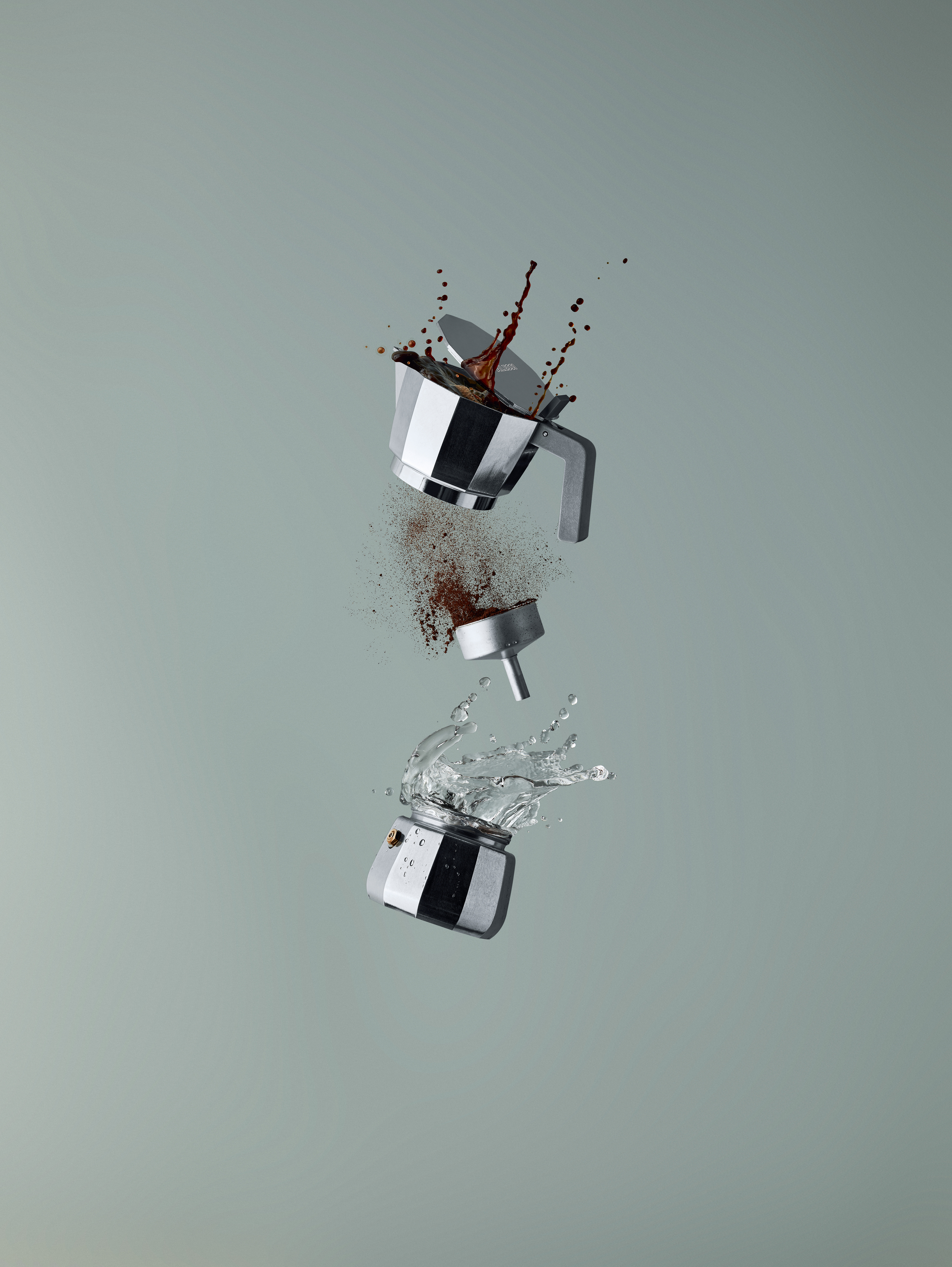 Alessi | アレッシィ からのMoka エスプレッソコーヒーメーカー
