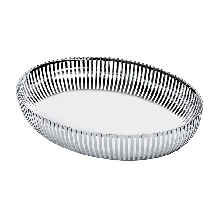 PCH06 バスケット oval 20x26 cm - Stainless steel - Alessi | アレッシィ