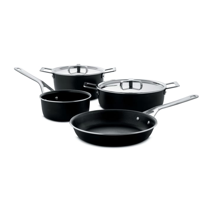 Pots&Pans 鍋＆フライパン 6点セット - Black - Alessi | アレッシィ