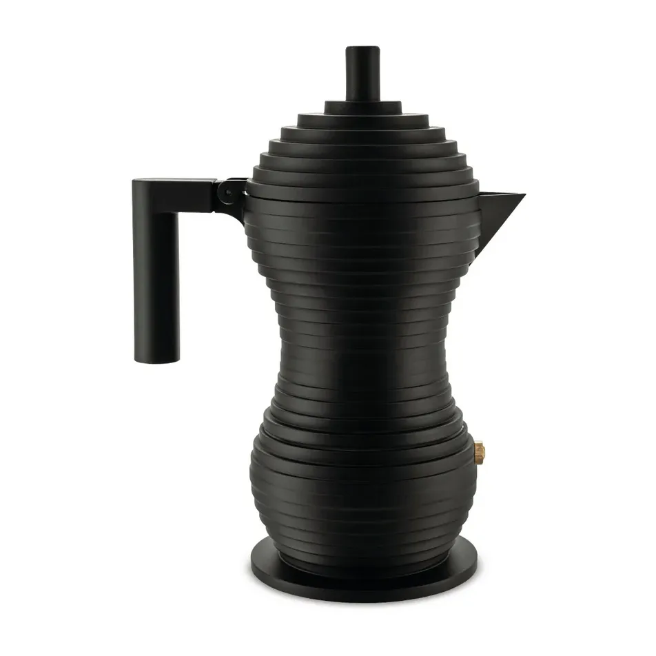 Alessi | アレッシィ からのPulcina エスプレッソメーカー black