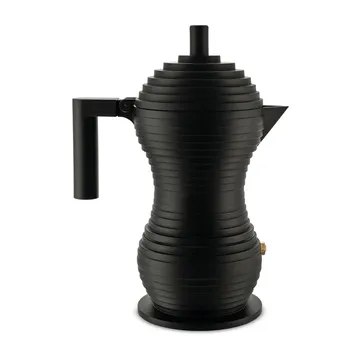 Pulcina エスプレッソメーカー black - 15 cl, 3 cups - Alessi | アレッシィ