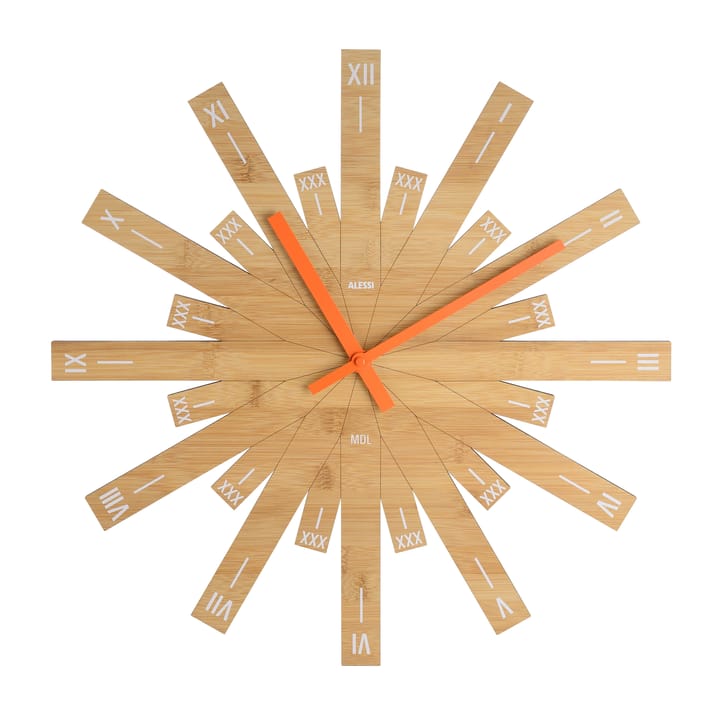 Raggiante クロック - bamboo - Alessi | アレッシィ